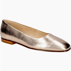 Bella Vita Kimiko Metallic Flat Ballet